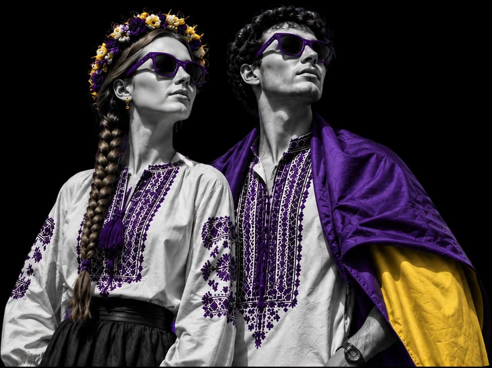 Статуї у вишиванках — символ спільноти Kolir