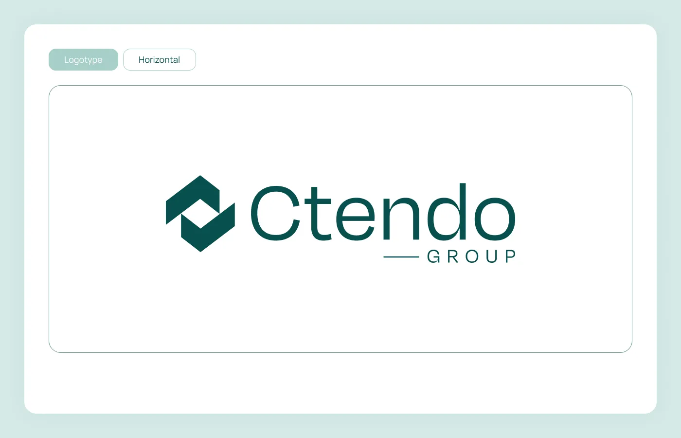 Horizontal logotype