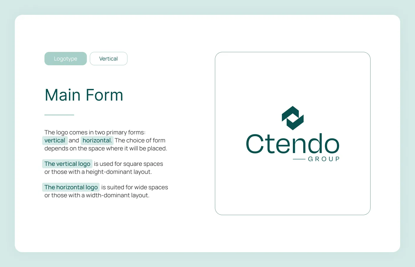 Main form · vertical logotype